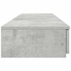 vidaXL Bettschubladen Beton Grau 160 x 36,5 x 16,5 cm Holzwerkstoff