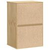 vidaXL Schrank mit Regal Honig 60 x 32 x 40 cm Massives Kiefernholz