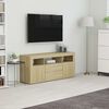 vidaXL TV-Schrank Sonoma-Eiche 120x30x50 cm Holzwerkstoff