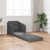 vidaXL Schlafsofa Dunkelgrau 65 x 80 x 83 cm Stoff