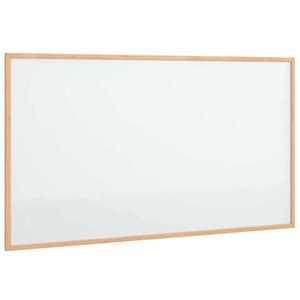 vidaXL Magnetisches Whiteboard mit Rahmen aus massivem Kiefernholz 100 x 55 cm