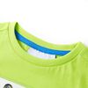 Kinder-Kurzarmshirt Limette 104