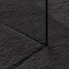 vidaXL Teppich HUARTE Schwarz 100 x 200 cm 100 %Polyester