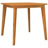 vidaXL Gartentisch 85x85x75 cm Massivholz Akazie