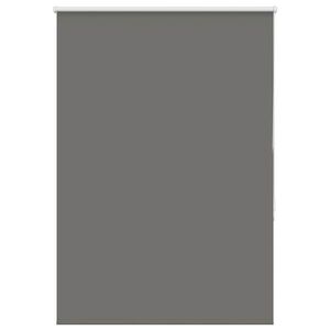 vidaXL Verdunkelungsrollo Grau 115x130cm Stoffbreite 110,7cm Polyester