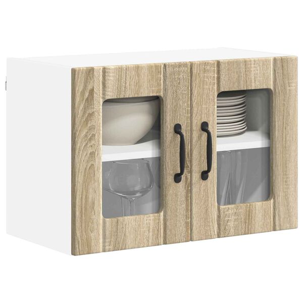 vidaXL K&uuml;chenschrank Lucca Sonoma-Eiche 60 x 31 x 40 cm Holzwerkstoff