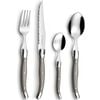 Lou Laguiole 24-tlg. Besteck-Set Tradition Taupe
