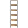 vidaXL B&uuml;cherregal Artisan-Eiche 50 x 33 x 188,5 cm Holzwerkstoff