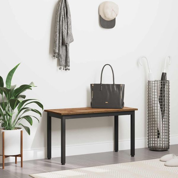 vidaXL Bank Altholz 80 x 35 x 45 cm Holzwerkstoff