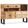 vidaXL Sideboard Massivholz Mango 115x30x80 cm