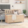 vidaXL Sitzbank 110x41x76,5 cm Massivholz Kiefer