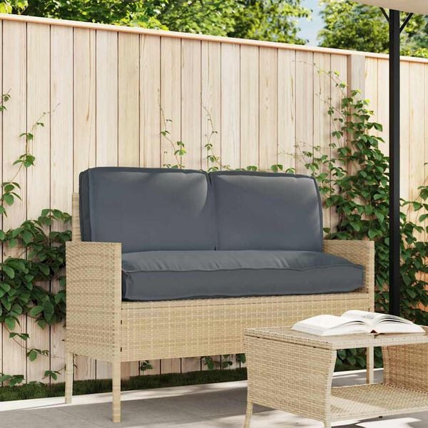 vidaXL Pallet Kissen Set 3 pcs Anthrazit 120 x 50 x 12 cm Oxford Stoff