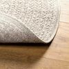 vidaXL Teppich ZIZUR Creme 200 x 100 cm Polypropylen