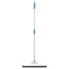 vidaXL Wasserschieber mit Stiel 45x122,5 cm Stahl und Gummi