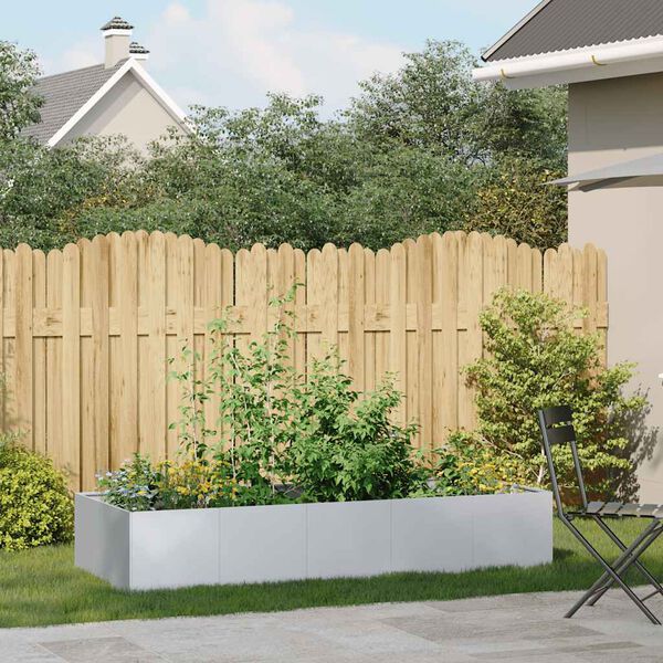 vidaXL Pflanzk&uuml;bel 200x80x40 cm Verzinkter Stahl