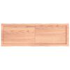 vidaXL Tischplatte 120x40x(2-6) cm Massivholz Behandelt Baumkante