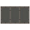 vidaXL Garten Essgruppe 5 pcs Braun Poly-Rattan