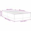 vidaXL Boxspringbett Grau-Gr&uuml;n 120 x 200 cm Samt