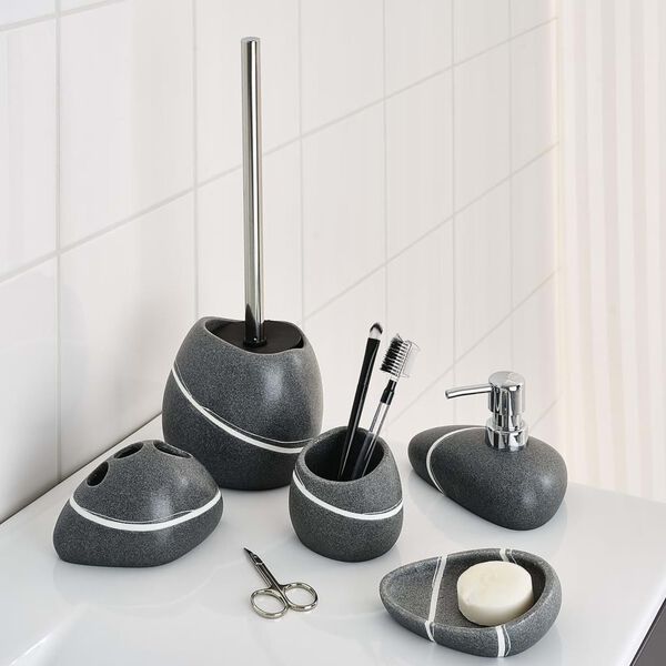 RIDDER Seifenspender Little Rock Grau