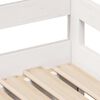 vidaXL Tagesbett Ausziehbar mit Schubladen ohne Matratze Wei&szlig; 90x200cm