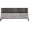 vidaXL TV-Schrank Grau Sonoma 102x36x50 cm Holzwerkstoff