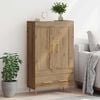 vidaXL Highboard Artisan-Eiche 69,5 x 31 x 115 cm Holzwerkstoff