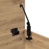 vidaXL Aufbewahrungsbox Artisan-Eiche 100 x 42 x 46 cm Holzwerkstoff
