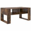 vidaXL Couchtisch Ger&auml;ucherte Eiche 92 x 53 x 45 cm Holzwerkstoff