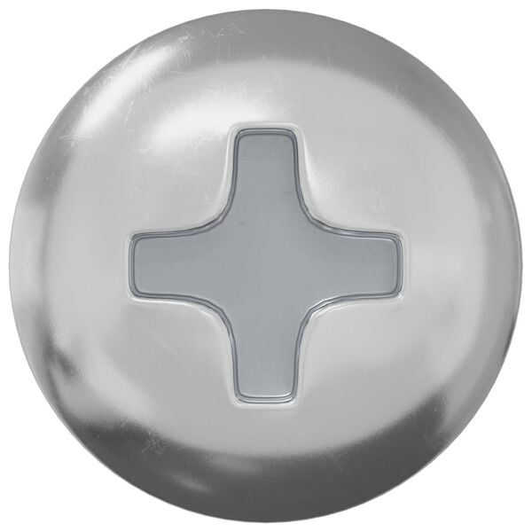 vidaXL Schraube 13636 pcs Silber M4 x 16 mm Stahl