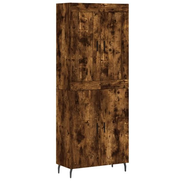 vidaXL Highboard R&auml;uchereiche 69,5x34x180 cm Holzwerkstoff