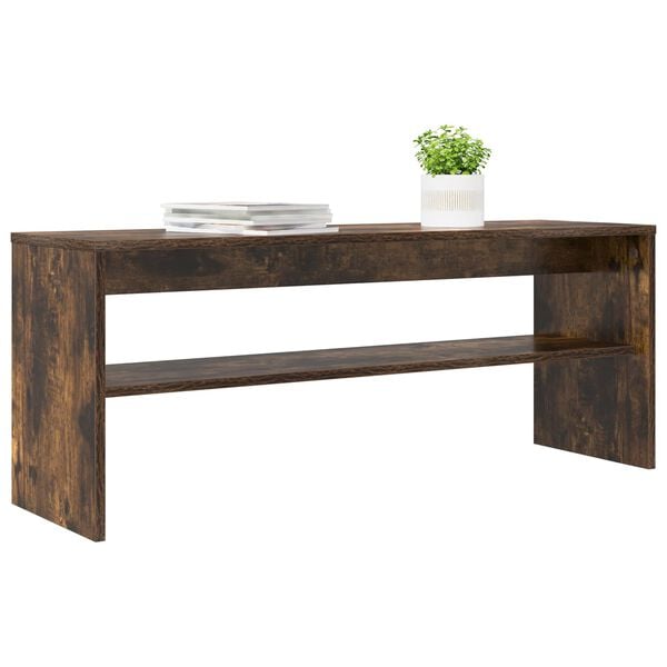 vidaXL TV-Schr&auml;nk Ger&auml;ucherte Eiche 100 x 30 x 40 cm Holzwerkstoff