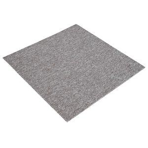 vidaXL Teppichfliese Braun 50 x 50 cm 20 stk. PP und Bitumen