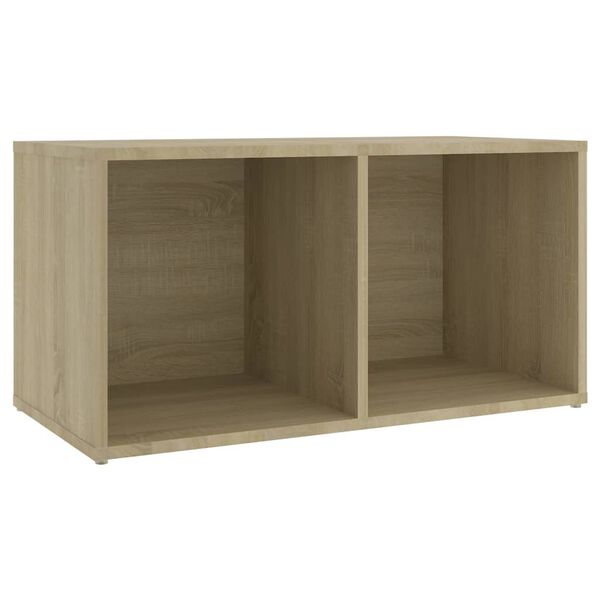 vidaXL TV-Schränke 2 Stk. Sonoma-Eiche 72x35x36,5 cm Holzwerkstoff