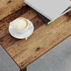 vidaXL Couchtisch Altholz 40 x 40 x 36 cm Holzwerkstoff
