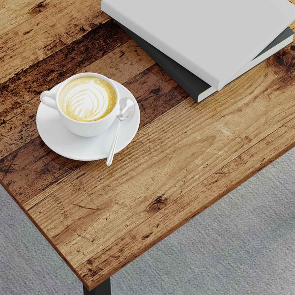 vidaXL Couchtisch Altholz 40 x 40 x 36 cm Holzwerkstoff