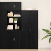vidaXL Highboard Schwarz Eichen-Optik 40 x 42,5 x 185 cm
