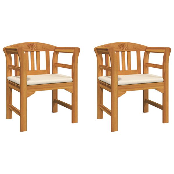 vidaXL Bank Nat&uuml;rlicher &Ouml;lfinish 68,5 x 46 x 82,5 cm Massivholz Akazie