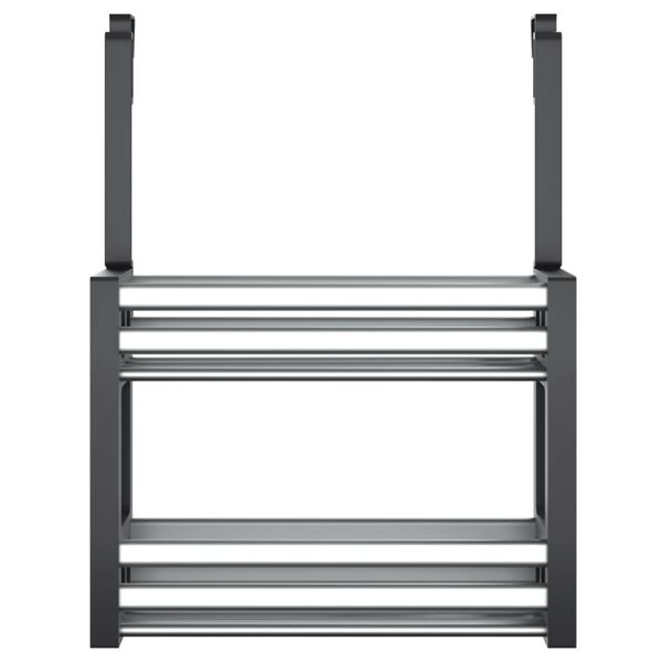 vidaXL Unterschrank-Organizer 34x12x26 cm Aluminium