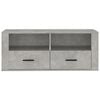 vidaXL TV-Schrank Betongrau 100x35x40 cm Holzwerkstoff