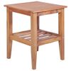 vidaXL 3-tlg. Bistro-Set Teak Massivholz