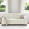 vidaXL 2-Sitzer-Sofa Creme 180x78x84 cm Samt
