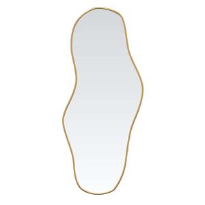 vidaXL Wandspiegel Golden 60x25 cm