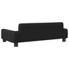 vidaXL Hundebett Schwarz 90x53x30 cm Kunstleder