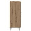 vidaXL Sideboard Artisan-Eiche 34,5 x 34 x 90 cm Verbundholz und Eisen