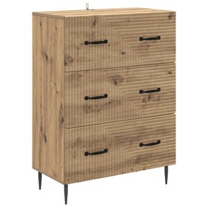 vidaXL Schubladenschrank 66 x 34,5 x 89,5 cm Holzwerkstoff
