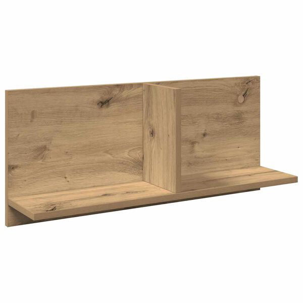 vidaXL Wandschrank 70x16,5x30 cm Artisan-Eiche Holzwerkstoff
