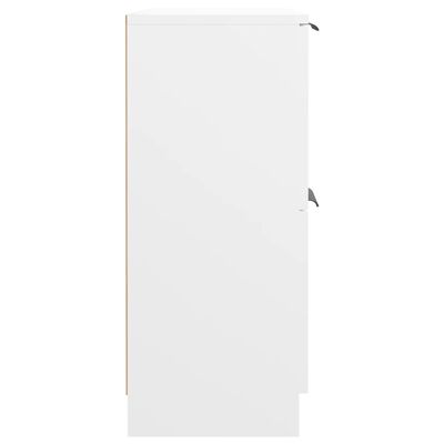vidaXL Sideboard Weiß 60x30x70 cm Holzwerkstoff