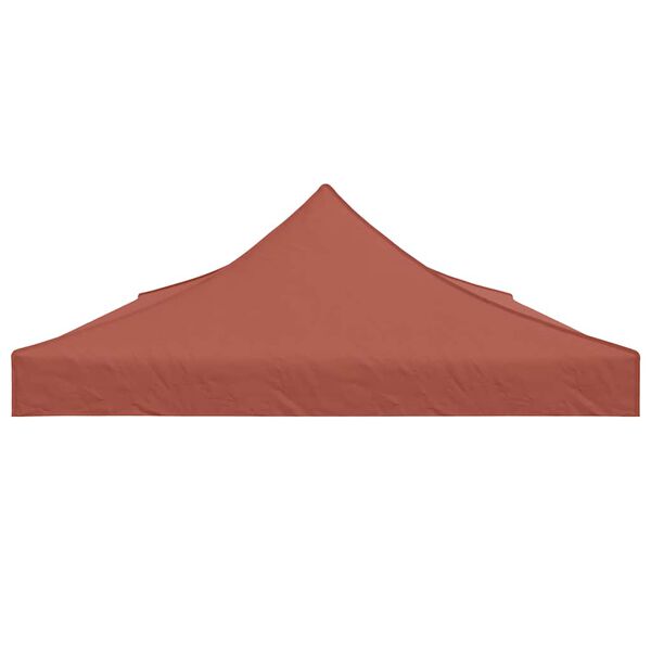 vidaXL Partyzelt-Dach 6x3 m Terrakotta-Rot 270 g/m²