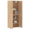 vidaXL Highboard Sonoma-Eiche 69,5x34x180 cm Holzwerkstoff
