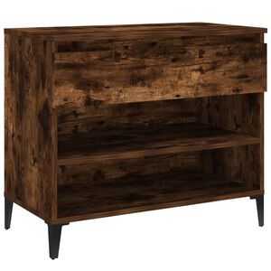 vidaXL Schuhregal R&auml;uchereiche 70x36x60 cm Holzwerkstoff
